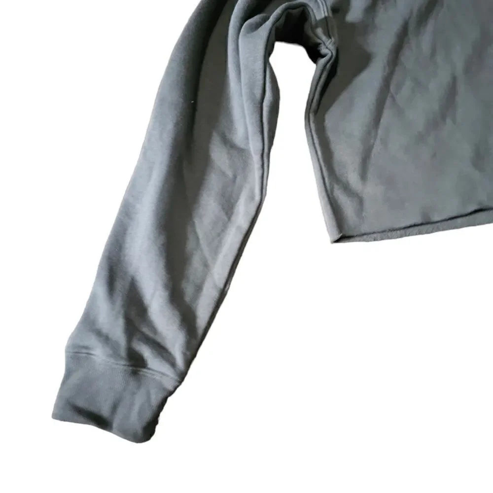 Women's Fleece Cozy Cropped Sweatshirt Medium - Picture 3 of 5